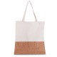 Sacola em algodão 140g/m² e cortiça (39x35cm) Personalizado