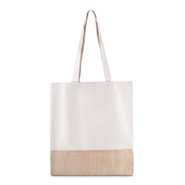 Sacola em algodão e juta 220g/m² (42x38cm) Personalizado