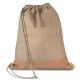 Sacola/mochila em poliéster 600d e cortiça (34x38cm) Personalizado