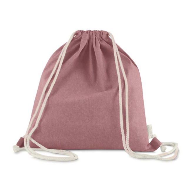 Sacola/mochila em algodão mescla reciclado 140g/m² Personalizado