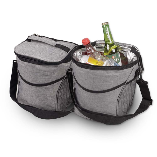Bolsa térmica em poliéster 300D com logotipo