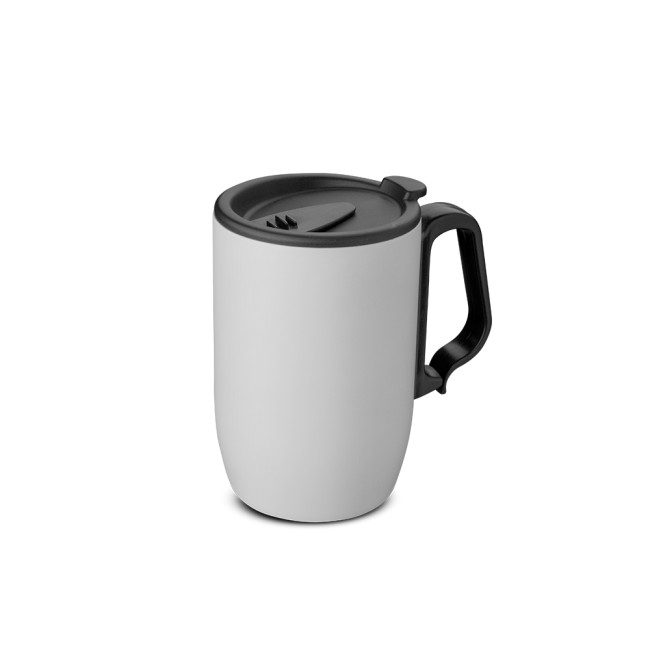 Caneca térmica em aço inox para empresas