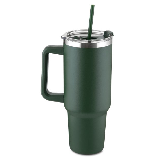 Caneca térmica em aço inox com logotipo