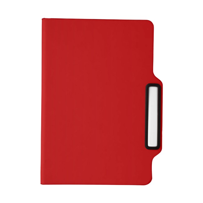 Caderno A5 capa em PU com caneta Personalizado