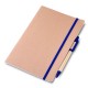 Caderno A5 capa em papel kraft com caneta Personalizado