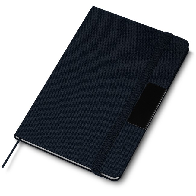 Caderno A5 capa em RPET personalizado