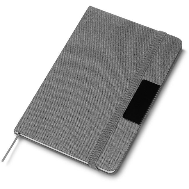 Caderno A5 capa em RPET personalizado