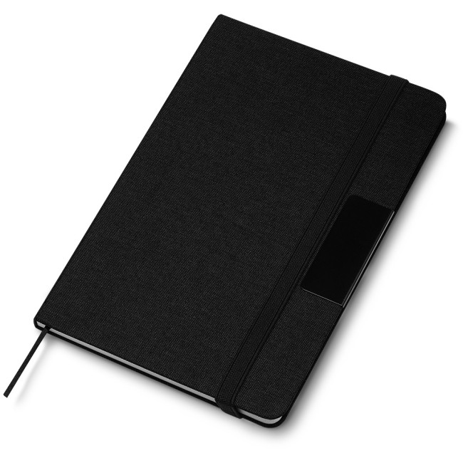 Caderno A5 capa em RPET personalizado