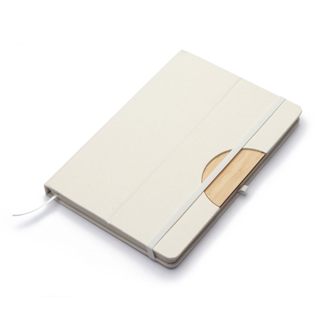 Caderno A5 capa em caixa de leite reciclado Personalizado