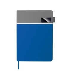 Caderno A5 em PU (21x15cm) com logotipo