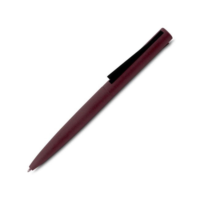 Caneta metálica com logo da empresa