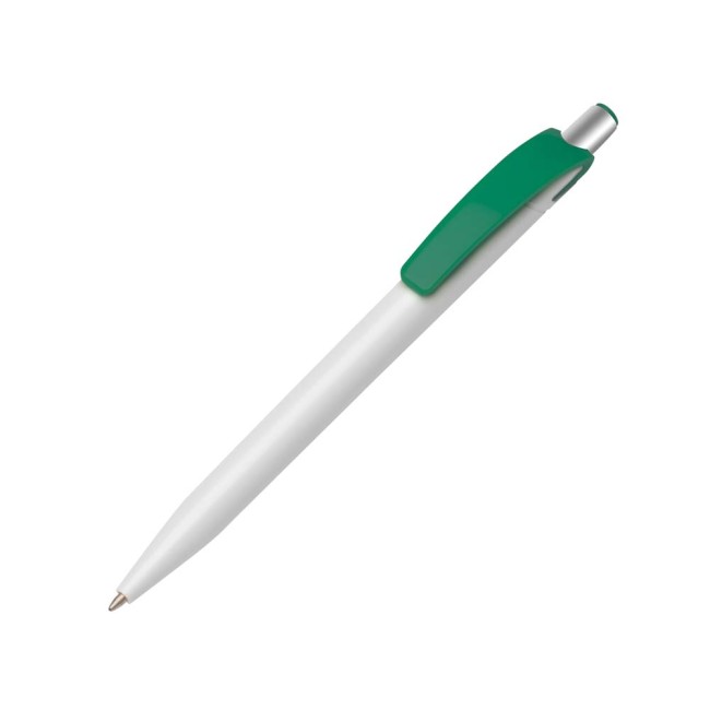 Caneta plástica para parceiros comerciais