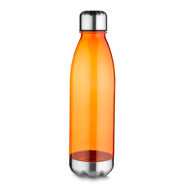 Garrafa plástica 750 mL com logomarca