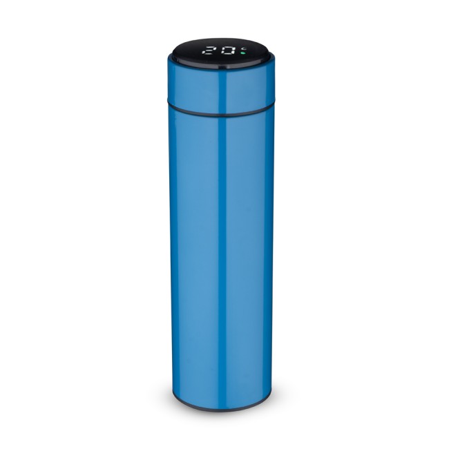 Garrafa térmica em aço inox 90% reciclado de parede dupla isolada a vácuo (550 mL) personalizada