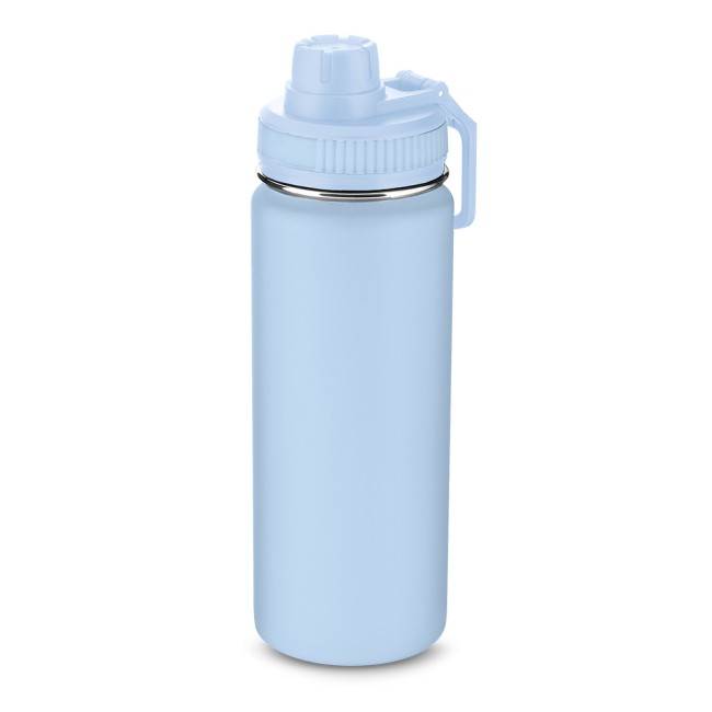 Garrafa térmica em aço inox 90% reciclado de parede dupla isolada a vácuo (550 mL) corporativa