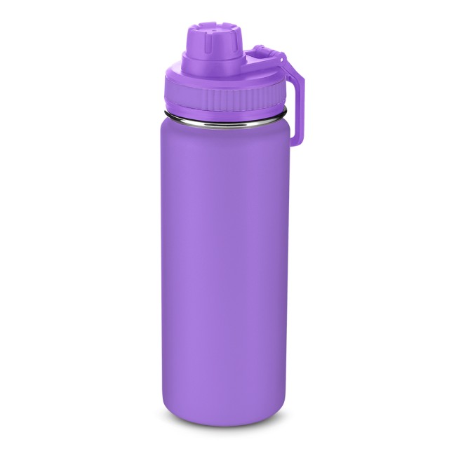 Garrafa térmica em aço inox 90% reciclado de parede dupla isolada a vácuo (550 mL) corporativa