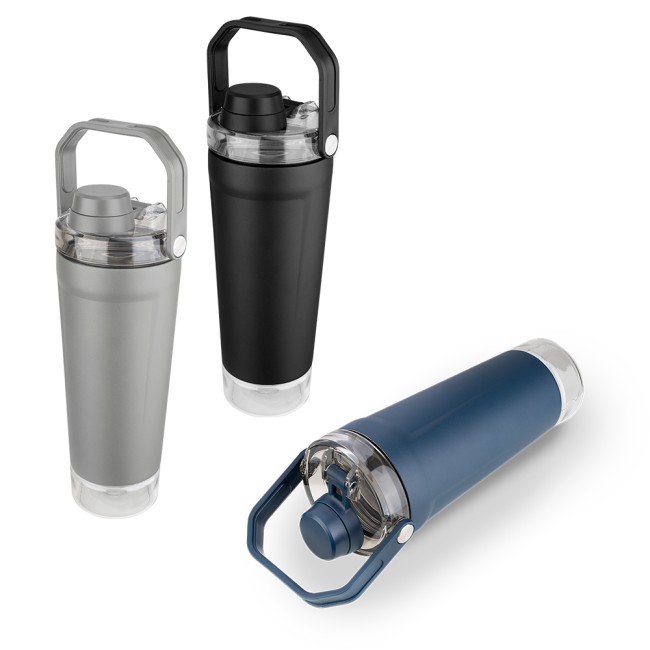 Garrafa térmica com a marca da sua empresa