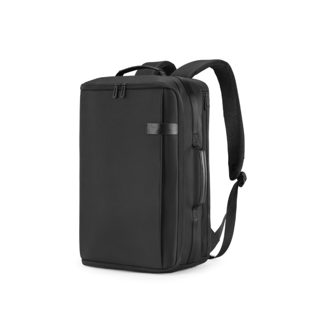 Mochila pasta para notebook em poliéster 600D com logotipo