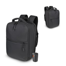 Mochila com compartimento a vácuo e expansor Personalizado