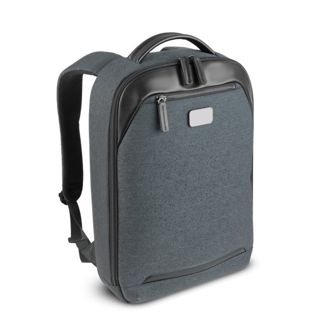 Mochila premium para notebook em poliéster 600D com logomarca