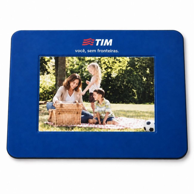 Mouse Pad Porta-Fotos Personalizado