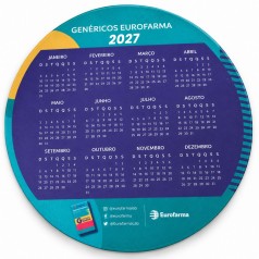 Mouse Pad Redondo Personalizado