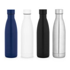 Garrafa térmica em aço inox 90% reciclado de parede dupla isolada a vácuo, com acabamento mate (810 mL) promocional