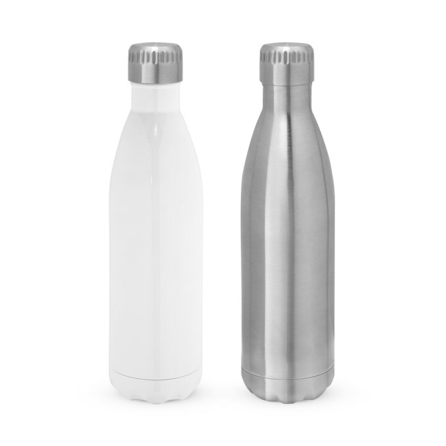 Garrafa térmica para sublimação em aço inox de parede dupla isolada a vácuo (800 mL) brinde