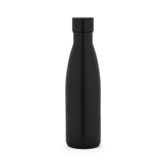 Garrafa térmica em aço inox 90% reciclado de parede dupla isolada a vácuo, com acabamento em mate (520 mL) promocional