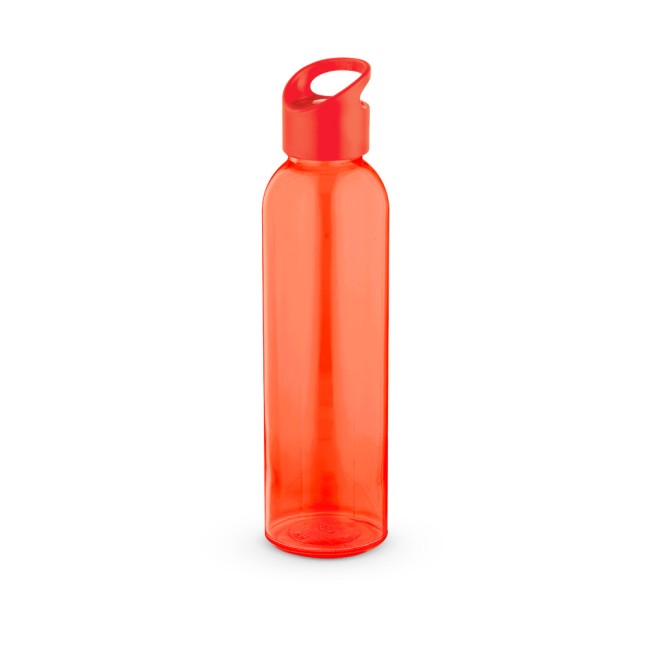 Garrafa em vidro com tampa em PP (500 mL) com logotipo