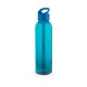Garrafa em vidro com tampa em PP (500 mL) com logotipo