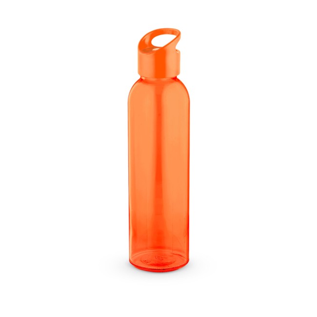 Garrafa em vidro com tampa em PP (500 mL) com logotipo