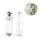 Squeeze em vidro com tampa em aço inox (500 mL) corporativo