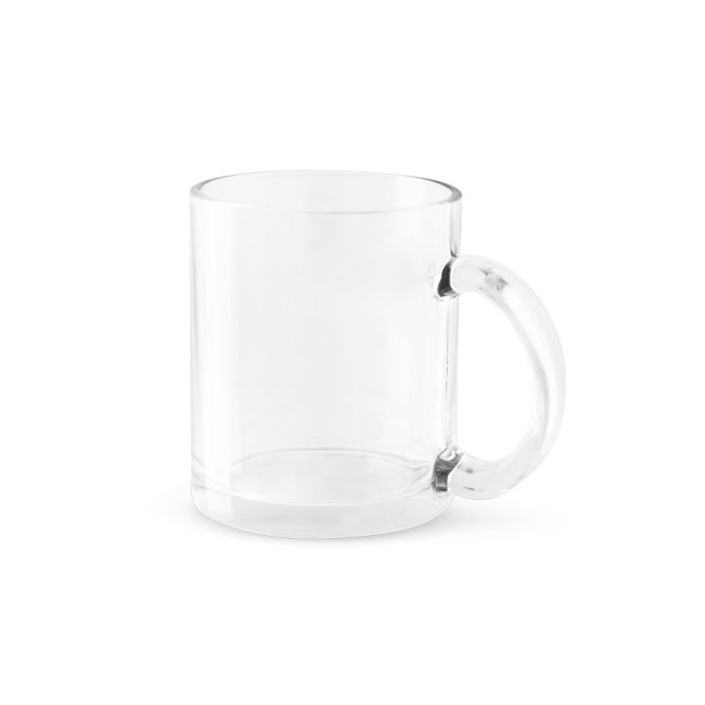 Caneca em vidro para sublimação (350 mL) promocional