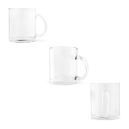 Caneca em vidro para sublimação (350 mL) promocional