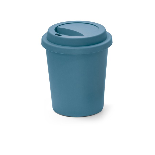 Copo de viagem em PP (350 mL) com logotipo