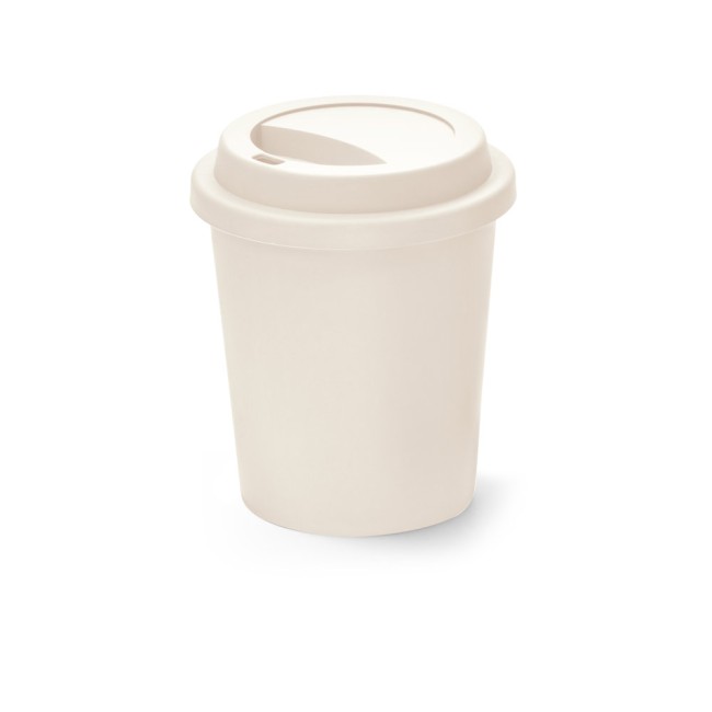 Copo de viagem em PP (350 mL) com logotipo