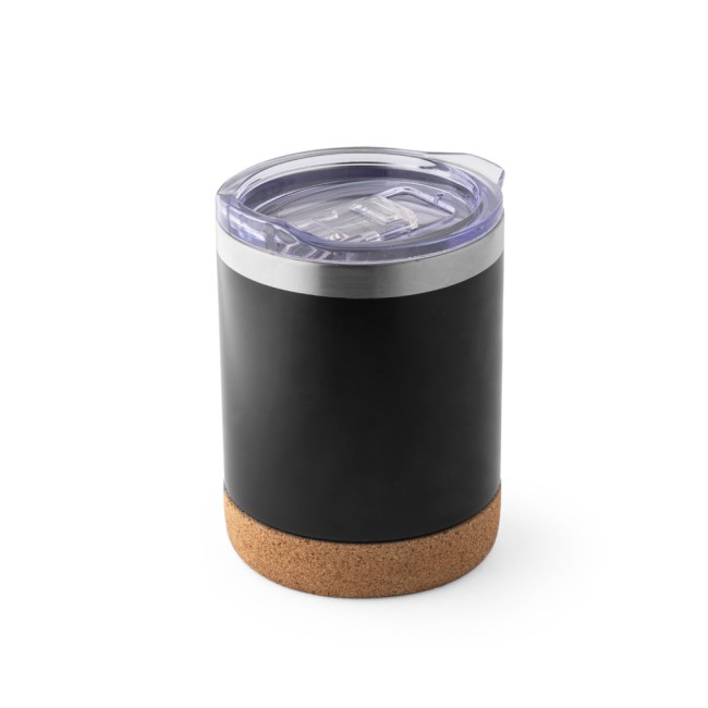 Copo de viagem térmico em aço inox, de parede dupla isolada a vácuo (400 mL) personalizado