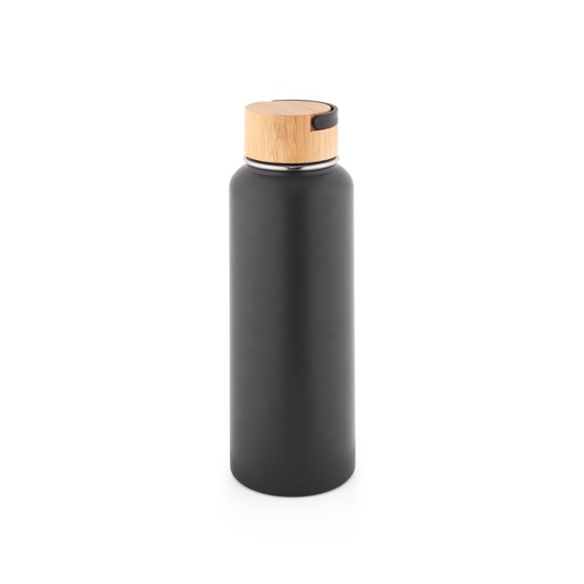 Garrafa térmica em aço inox 90% reciclado de parede dupla isolada a vácuo, com revestimento em pó (1200 mL) brinde
