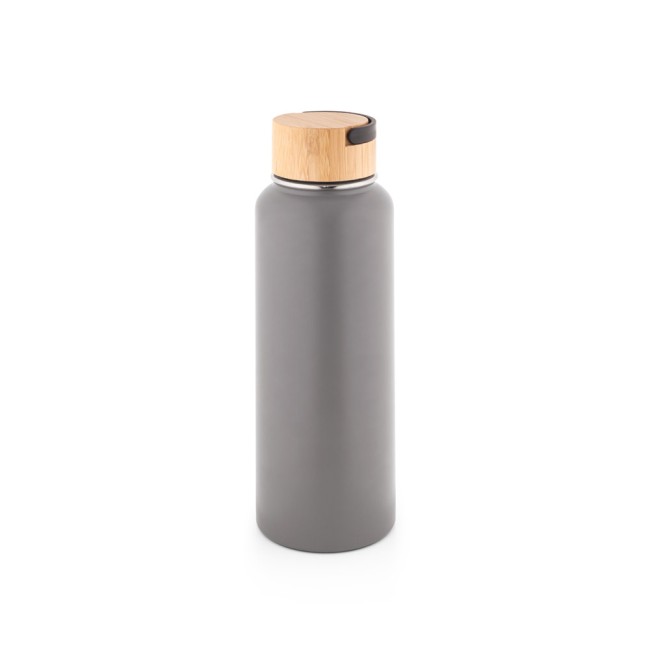 Garrafa térmica em aço inox 90% reciclado de parede dupla isolada a vácuo, com revestimento em pó (1200 mL) brinde