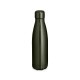 Garrafa térmica em aço inox de parede dupla isolada a vácuo, com acabamento metalizado (510 mL) personalizado