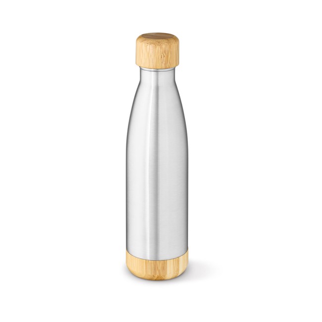 Garrafa térmica em aço inox 90% reciclado de parede dupla isolada a vácuo (800 mL) brinde