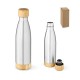 Garrafa térmica em aço inox 90% reciclado de parede dupla isolada a vácuo (800 mL) brinde