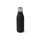 Garrafa térmica em aço inox 90% reciclado de parede dupla com sistema de auto-sanitização UV (500 mL) com logotipo