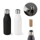 Garrafa térmica em aço inox 90% reciclado de parede dupla com sistema de auto-sanitização UV (500 mL) com logotipo