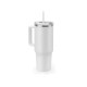 Copo de viagem térmico, de grande dimensão, em aço inoxidável 91% reciclado de parede dupla isolada a vácuo (1300 mL) brinde