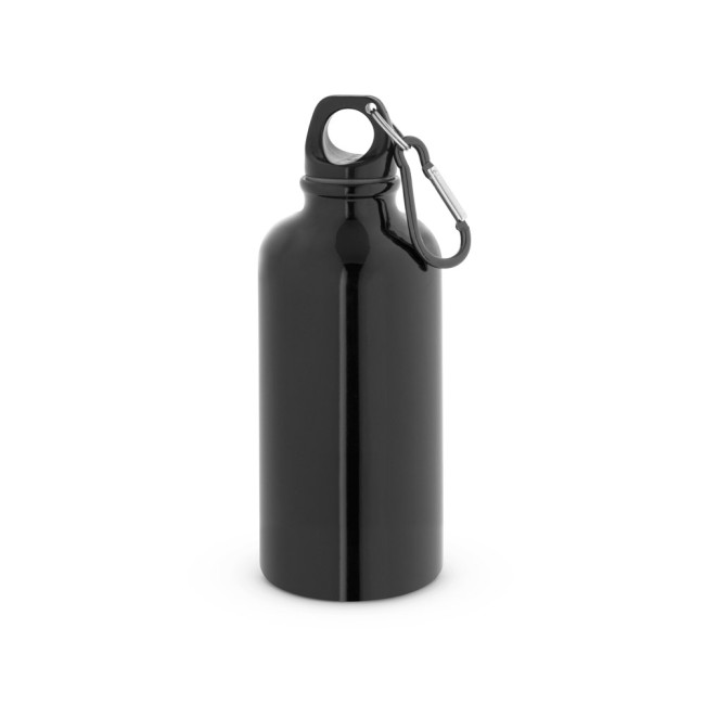 Squeeze esportiva em aço inox, de parede simples com acabamento brilhante (560 mL) promocional