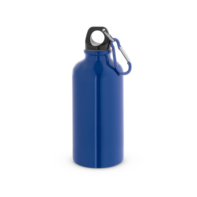 Squeeze esportiva em aço inox, de parede simples com acabamento brilhante (560 mL) promocional
