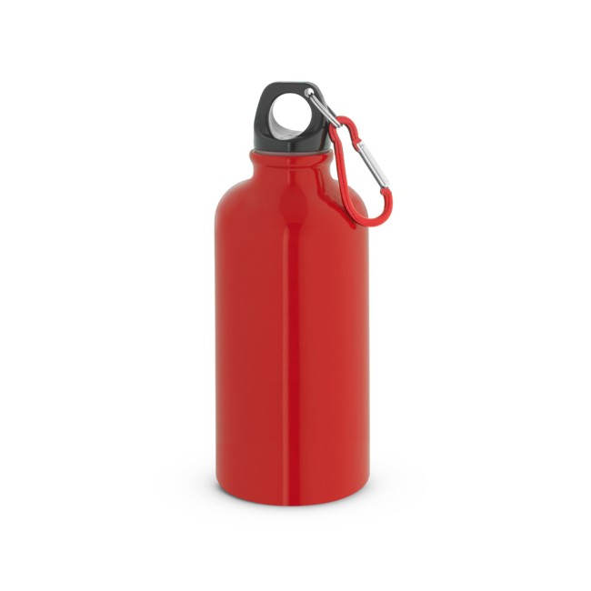 Squeeze esportiva em aço inox, de parede simples com acabamento brilhante (560 mL) promocional
