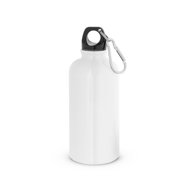 Squeeze esportiva em aço inox, de parede simples com acabamento brilhante (560 mL) promocional